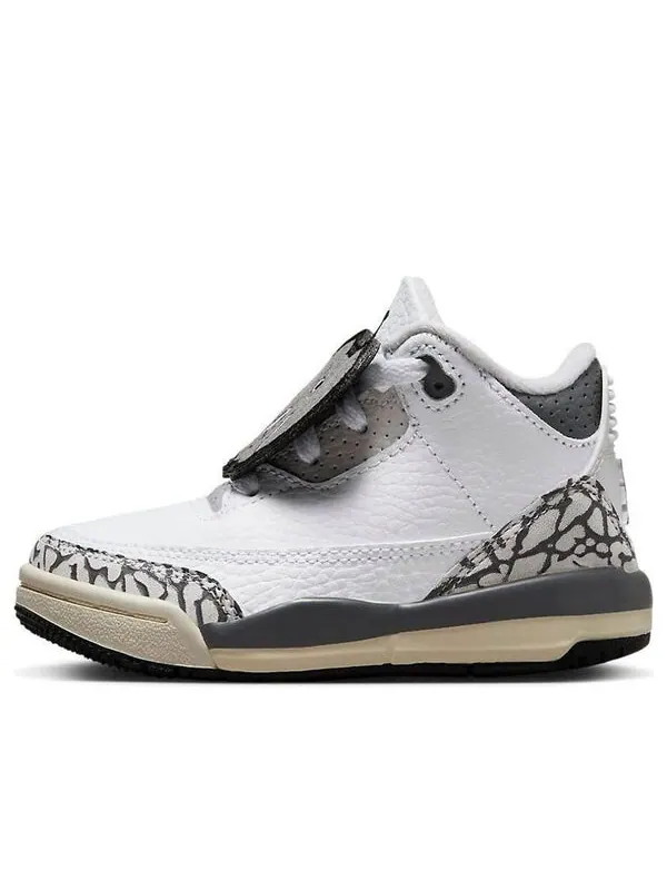 Кроссовки 3 retro 'hide n' sneak' Air Jordan — изображение 1 из 4, белый/черный///серый