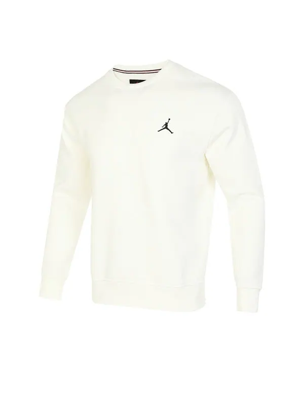 Кроссовки Flight MVP свитшот с круглым вырезом из флиса и графикой Air Jordan — изображение 1 из 3, белый