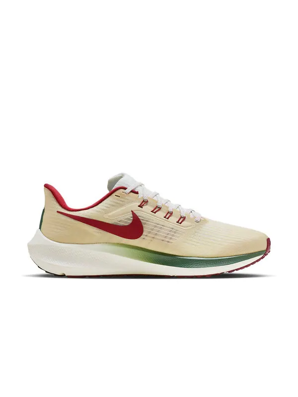 Кроссовки Nike Air Zoom Pegasus 39 'Rattan Gorge Green' — изображение 2 из 4, зеленый--красный