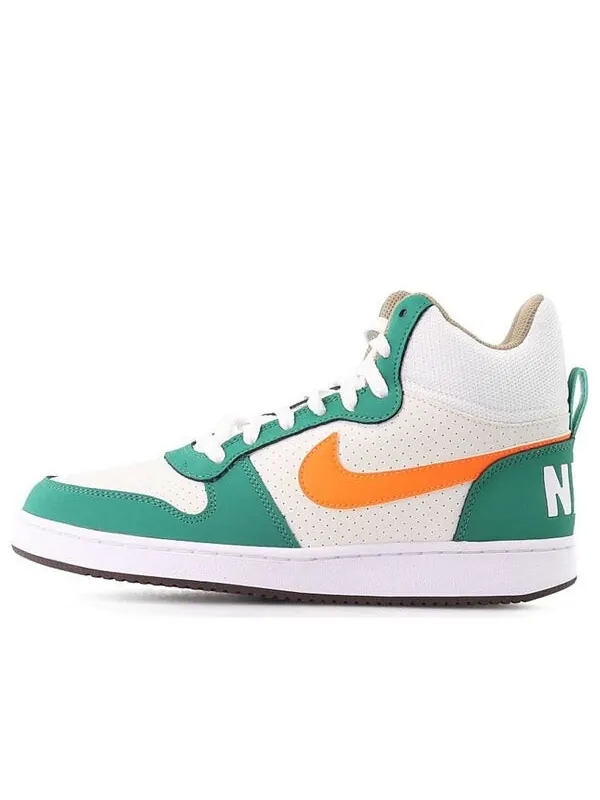 Кроссовки Court Borough Mid Whitegreen Nike — изображение 1 из 4, белый, зеленый