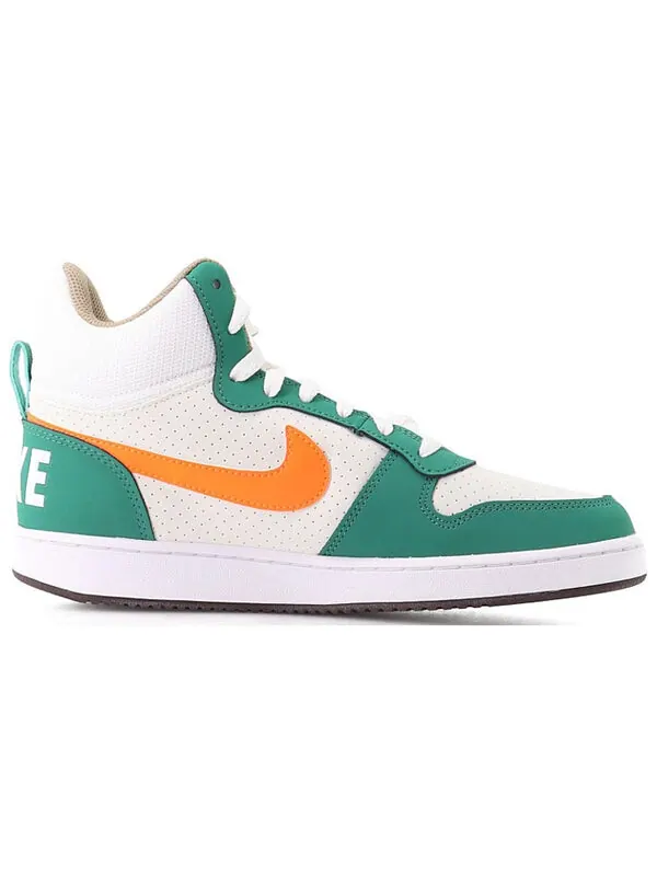Кроссовки Court Borough Mid Whitegreen Nike — изображение 2 из 4, белый, зеленый