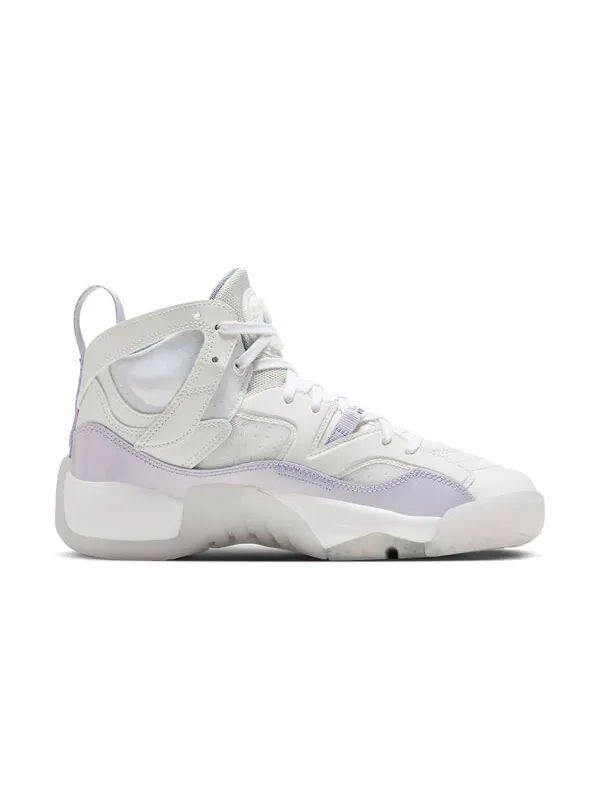 Кроссовки jumpman two trey Air Jordan — изображение 2 из 4, белый/фиолетовый