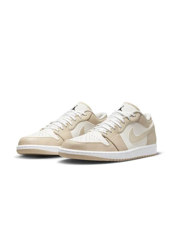 Кроссовки 1 low se 'sail rattan' Air Jordan — изображение 3 из 4, белый-черный-красный
