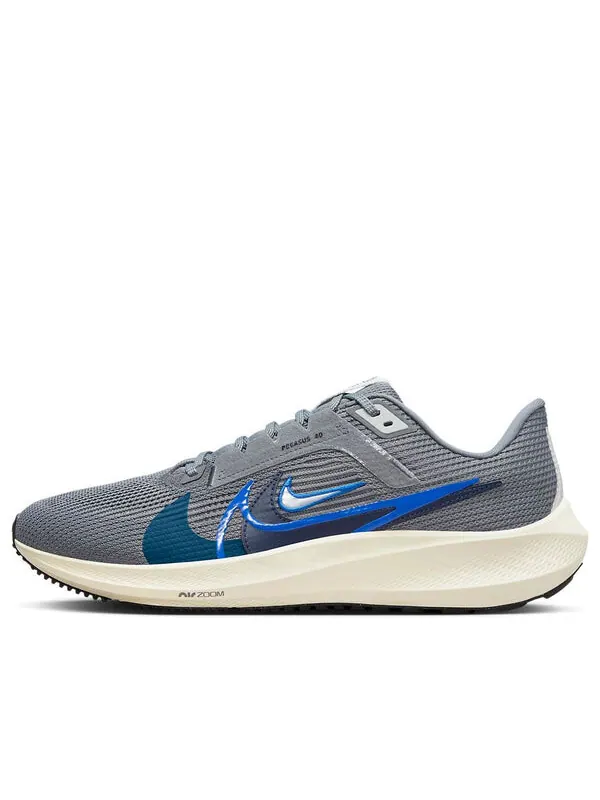 Кроссовки air pegasus 40 premium 'smoke grey racer blue' Nike — изображение 1 из 4, серый/мульти----синий