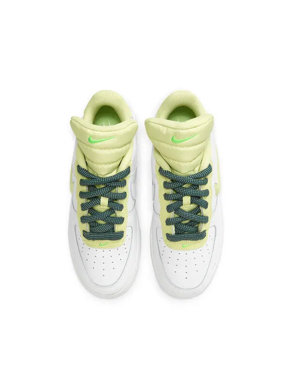 Кроссовки air force 1 низкие Nike — изображение 4 из 4, белый зеленый