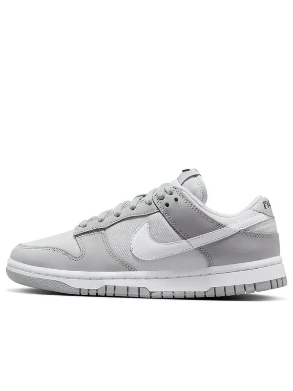 Кроссовки dunk low 'light smoke grey' Nike — изображение 1 из 4, светлый серый/белый