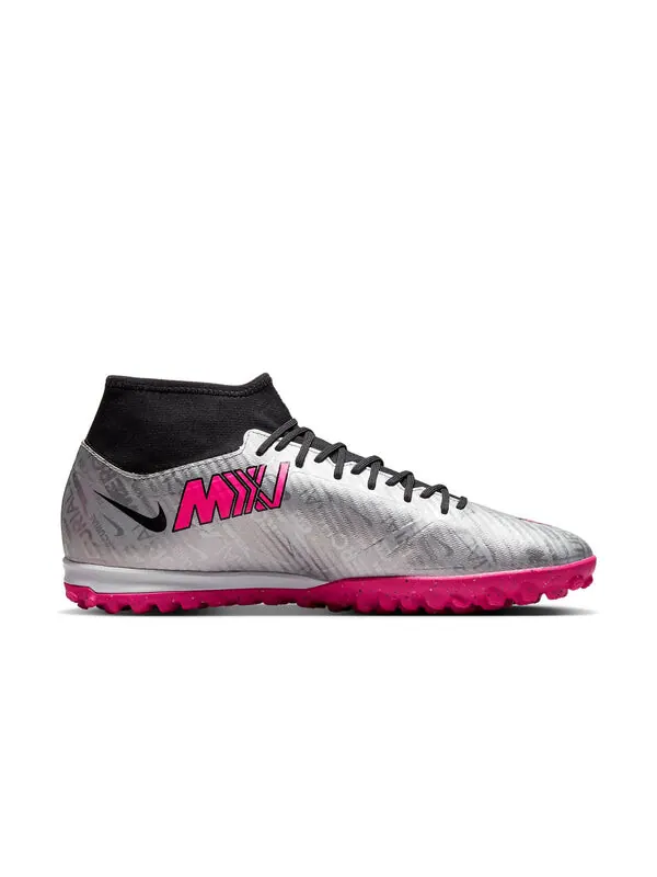 Кроссовки mercurial superfly 9 academy 25 tf 'metallic silver hyper pink' Nike — изображение 2 из 4, розовый/черный