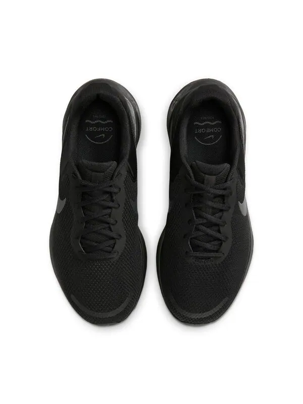 Кроссовки Revolution 7, очень широкие туфли Nike — изображение 4 из 4, черный/черный