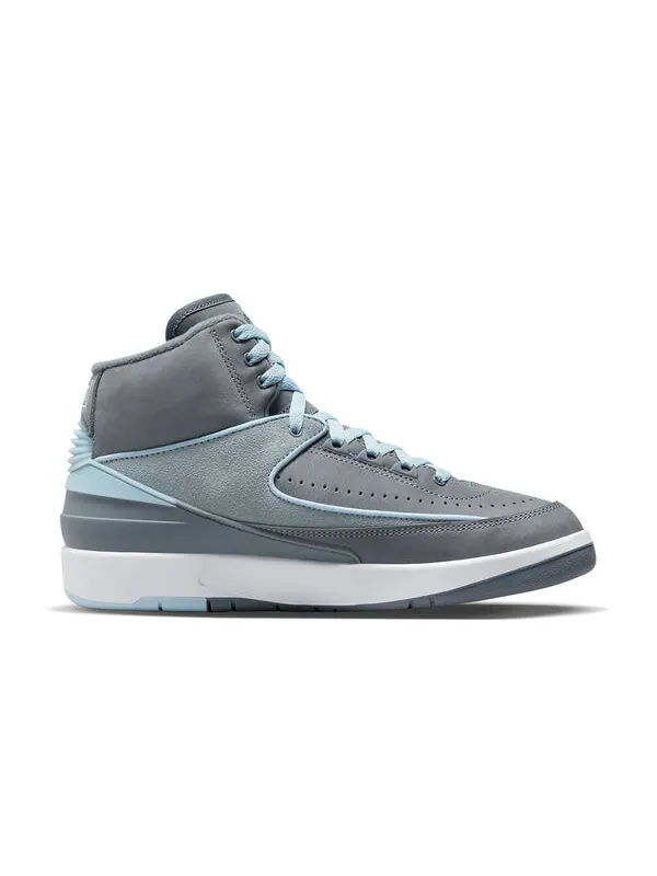 Кроссовки 2 ретро Air Jordan — изображение 3 из 4, серый/синий-белый
