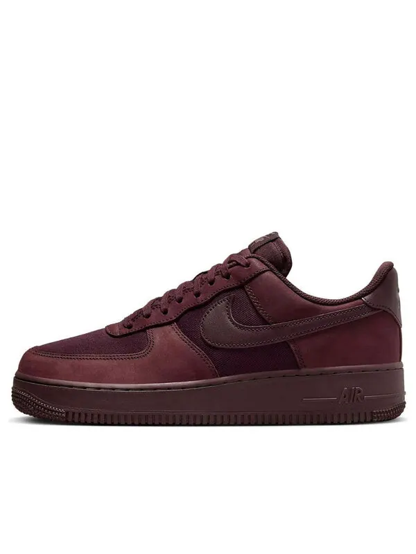 Кроссовки air force 1 '07 low 'burgundy crush' Nike — изображение 1 из 4, бордовый