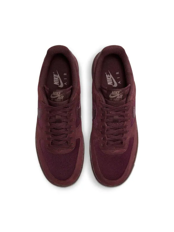 Кроссовки air force 1 '07 low 'burgundy crush' Nike — изображение 3 из 4, бордовый