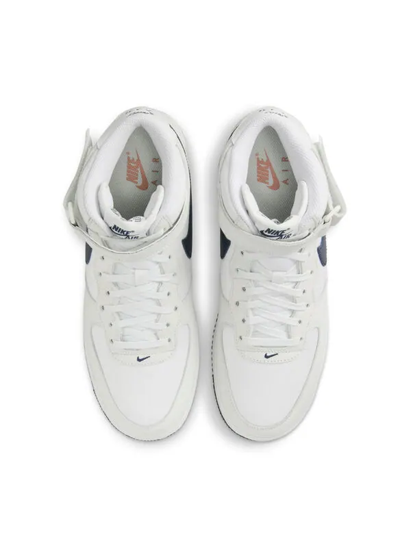 Кроссовки air force 1 mid '07 lx 'summit white obsidian' Nike — изображение 4 из 4, белый