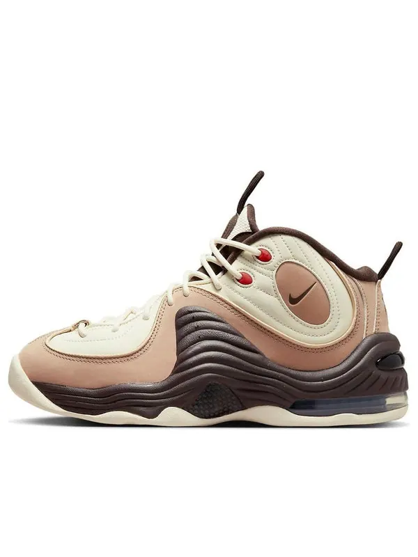 Кроссовки air penny 2 'sesame and coconut milk' Nike — изображение 1 из 4, коричневый///красный