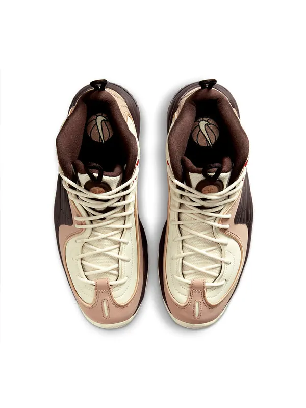 Кроссовки air penny 2 'sesame and coconut milk' Nike — изображение 3 из 4, коричневый///красный