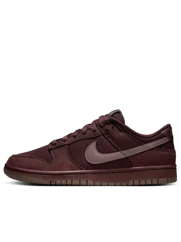 Кроссовки dunk low premium 'burgundy crush' Nike — изображение 1 из 4, бордовый//платиновый