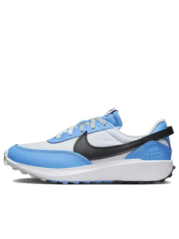 Кроссовки waffle debut 'white university blue' Nike — изображение 1 из 4, серый/белый/синий/черный