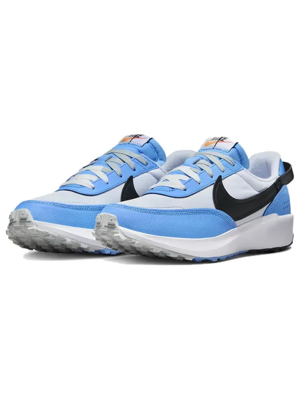 Кроссовки waffle debut 'white university blue' Nike — изображение 4 из 4, серый/белый/синий/черный