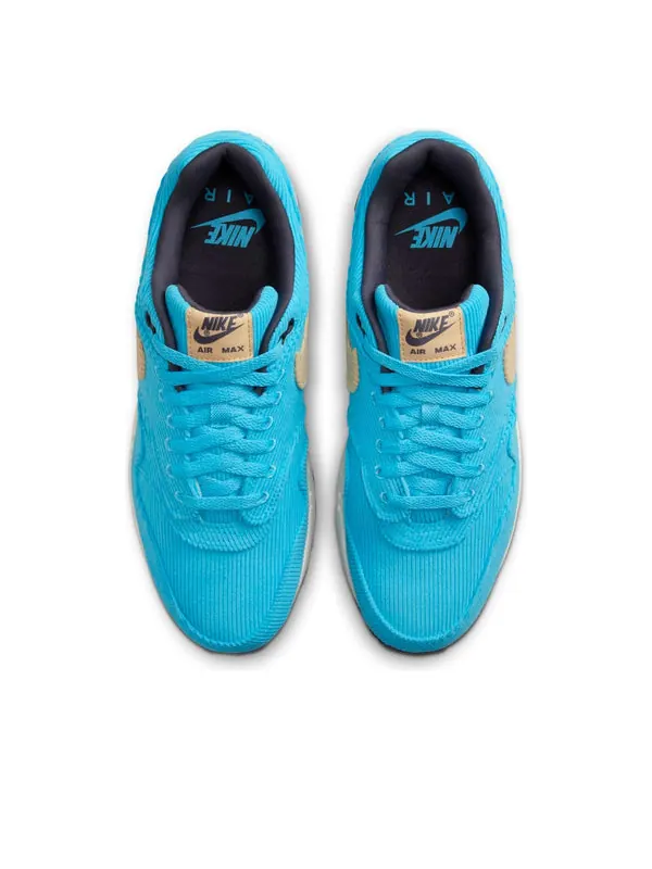 Кроссовки air max 1 'corduroy baltic blue' Nike — изображение 3 из 4, синий