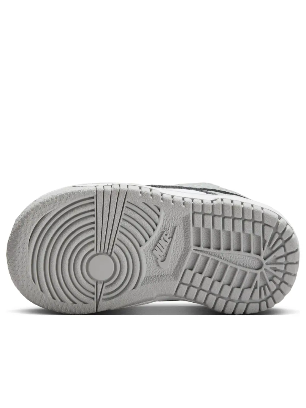 Кроссовки (TD) Nike Dunk Low 'White Light Smoke Grey' — изображение 6 из 6, белый