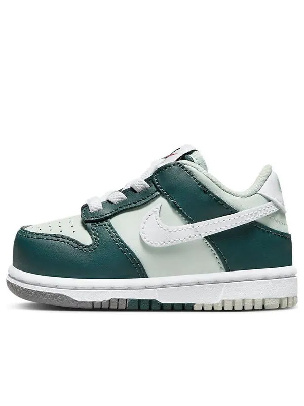 Кроссовки Nike Dunk — изображение 1 из 4, белый/зеленый