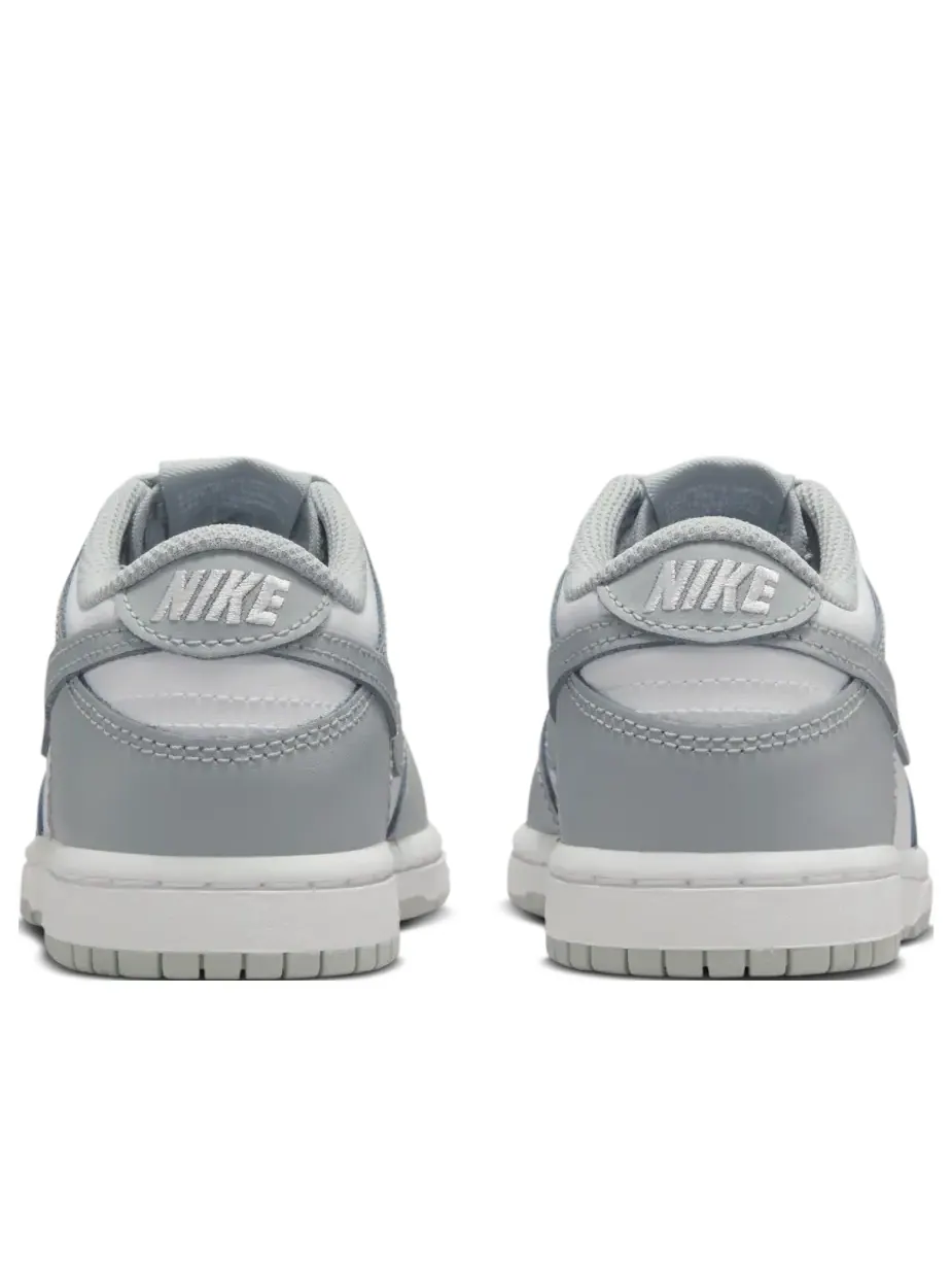 Кроссовки (PS) Nike Dunk Low 'White Light Smoke Grey' — изображение 3 из 6, серый