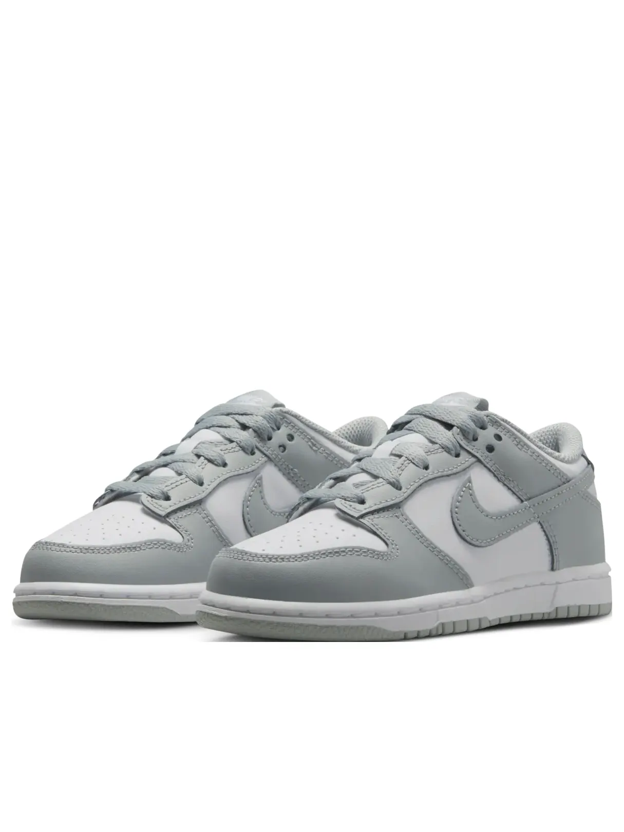 Кроссовки (PS) Nike Dunk Low 'White Light Smoke Grey' — изображение 4 из 6, серый
