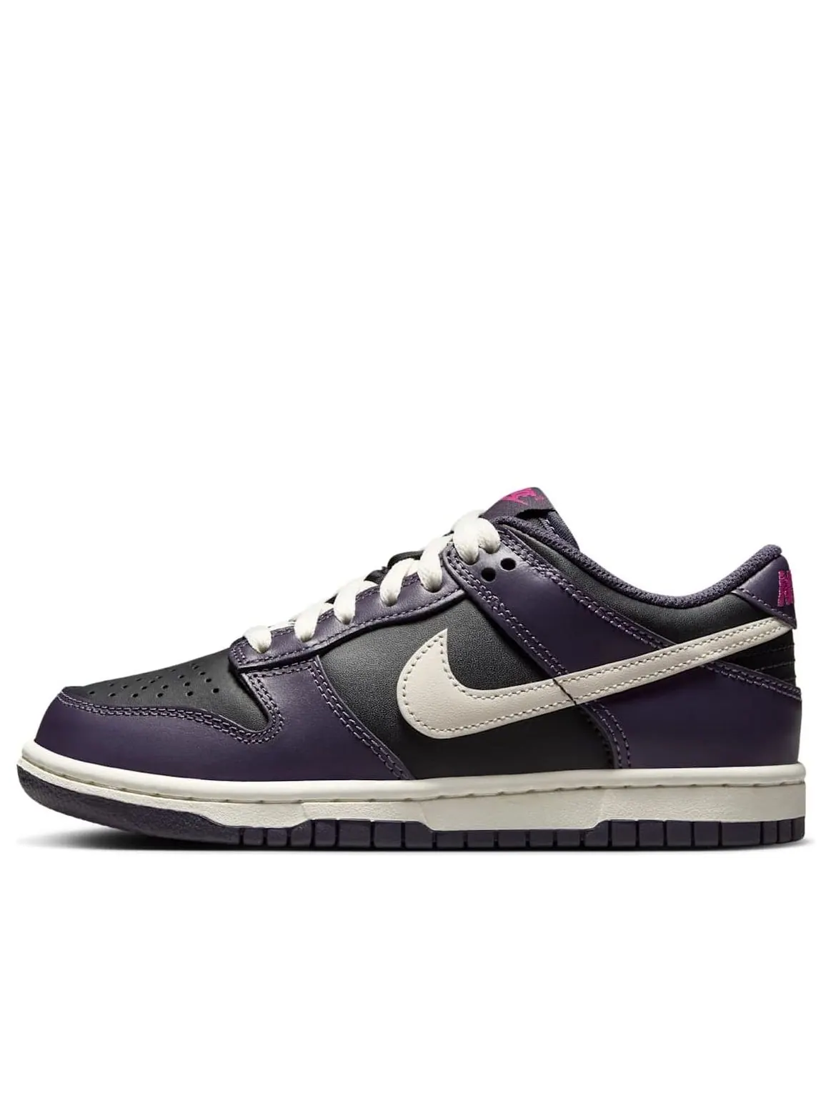 Кроссовки (GS) Nike Dunk Low 'Dark Raisin' — изображение 1 из 6, черный