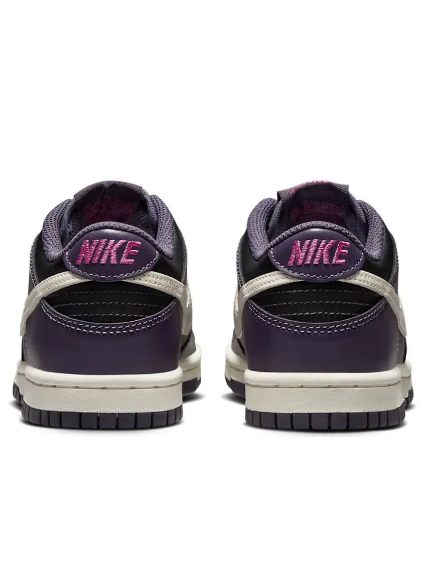 Кроссовки (GS) Nike Dunk Low 'Dark Raisin' — изображение 3 из 6, черный