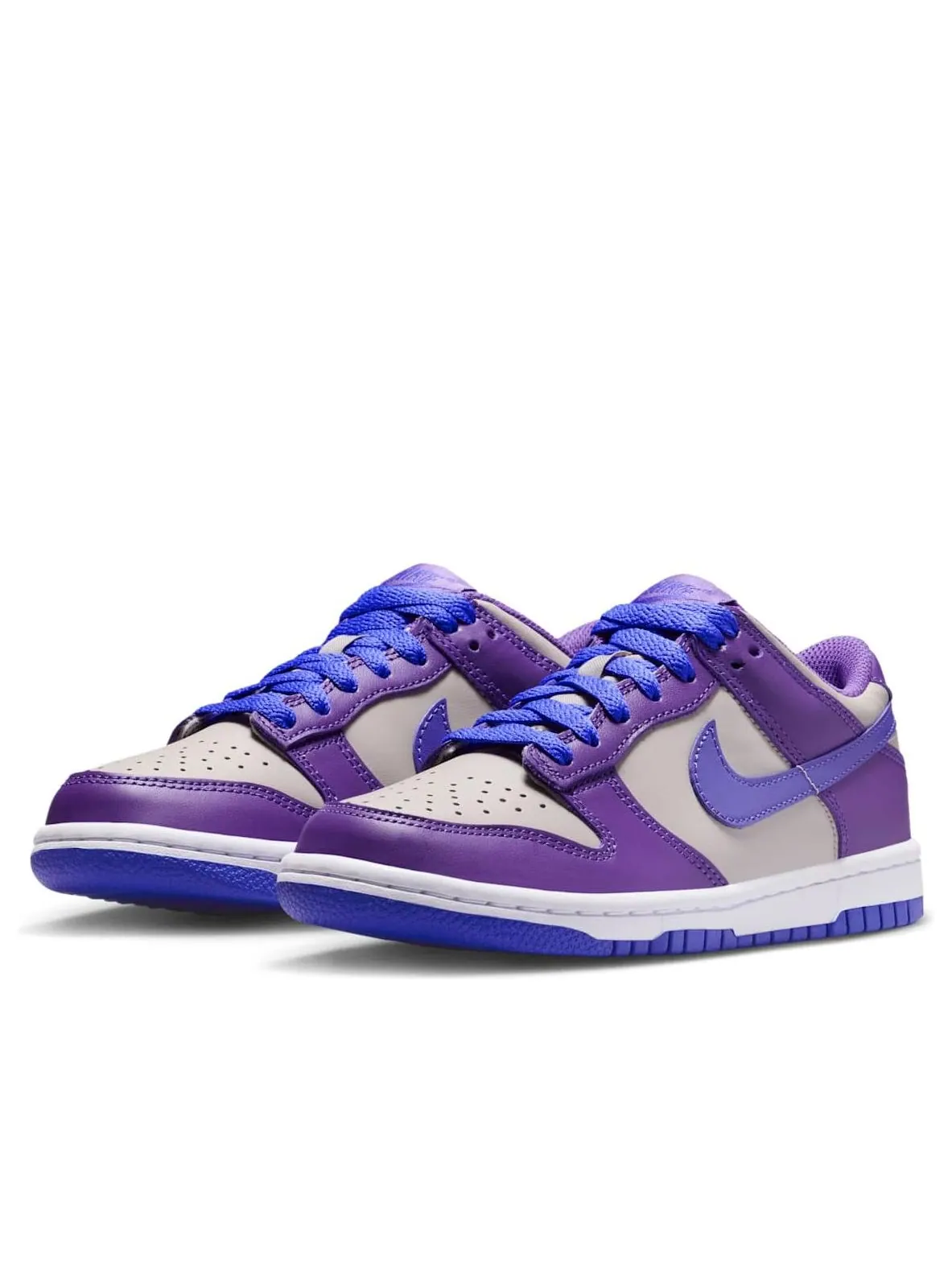 Кроссовки (GS) Nike Dunk Low 'Wild Grape' — изображение 3 из 6, фиолетовый