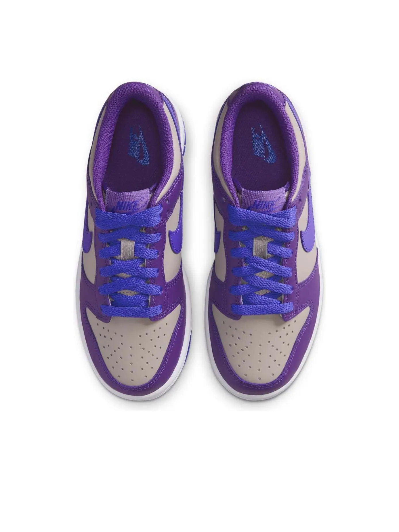 Кроссовки (GS) Nike Dunk Low 'Wild Grape' — изображение 4 из 6, фиолетовый