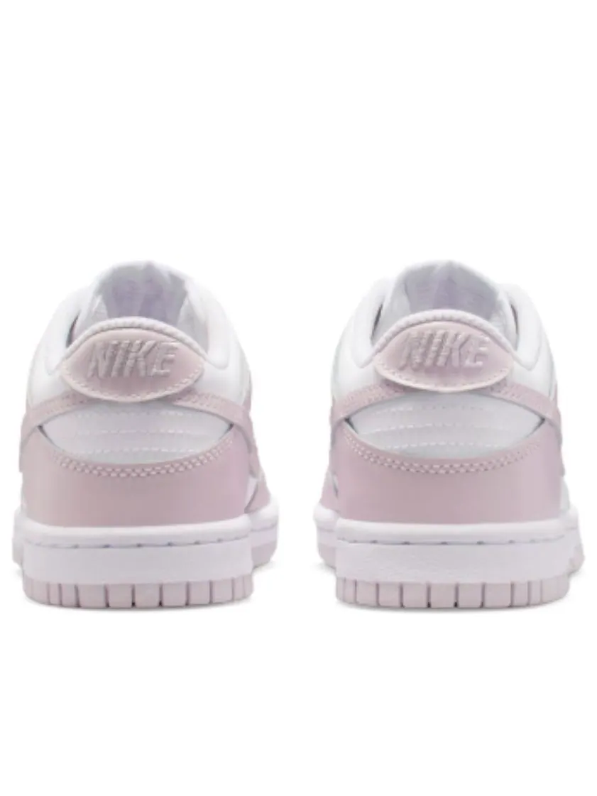 Кроссовки (GS) Nike Dunk Low 'White Light Violet' — изображение 4 из 5, белый