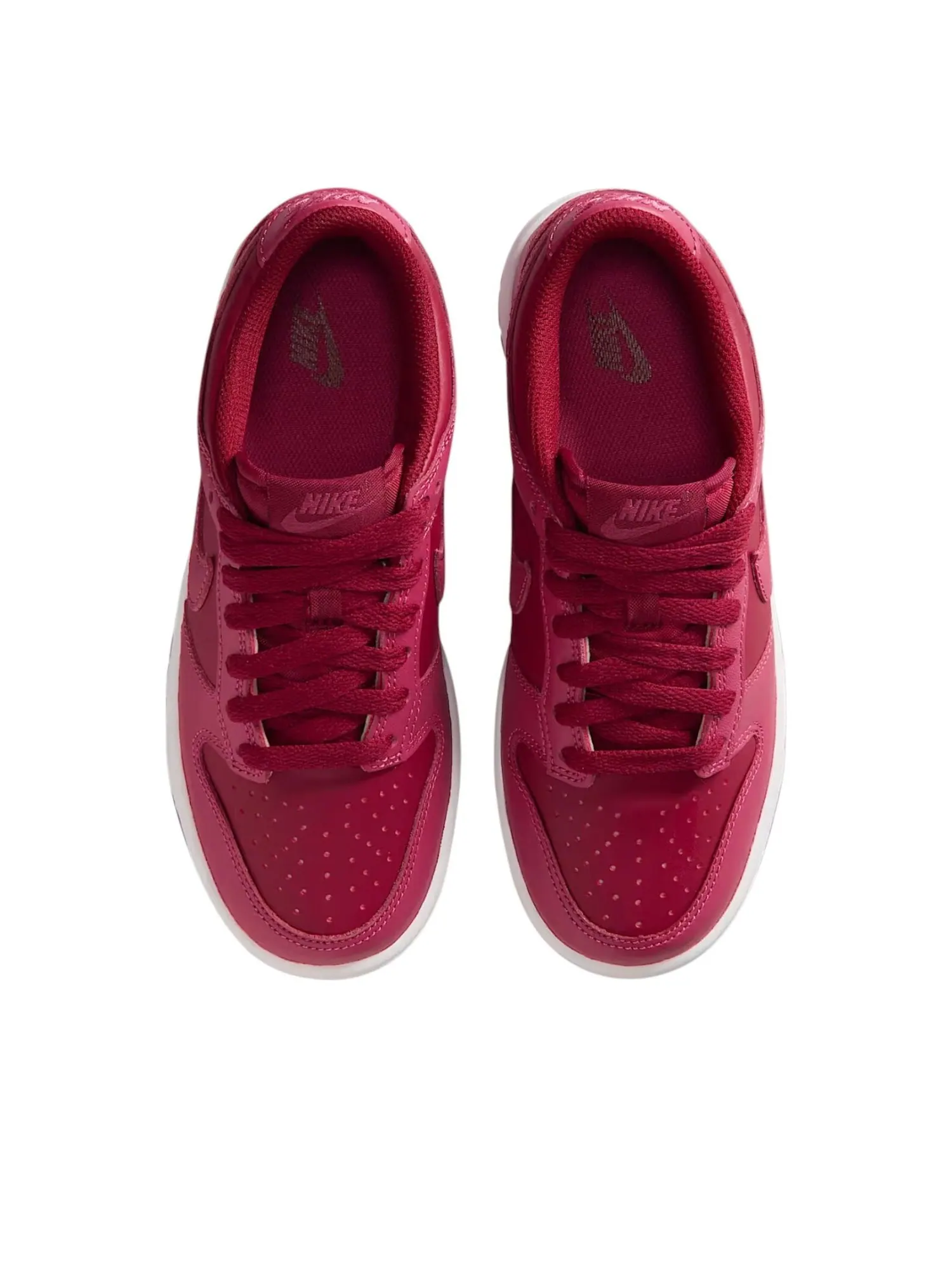 Кроссовки (GS) Nike Dunk Low 'Sweet Beet' — изображение 2 из 6, розовый