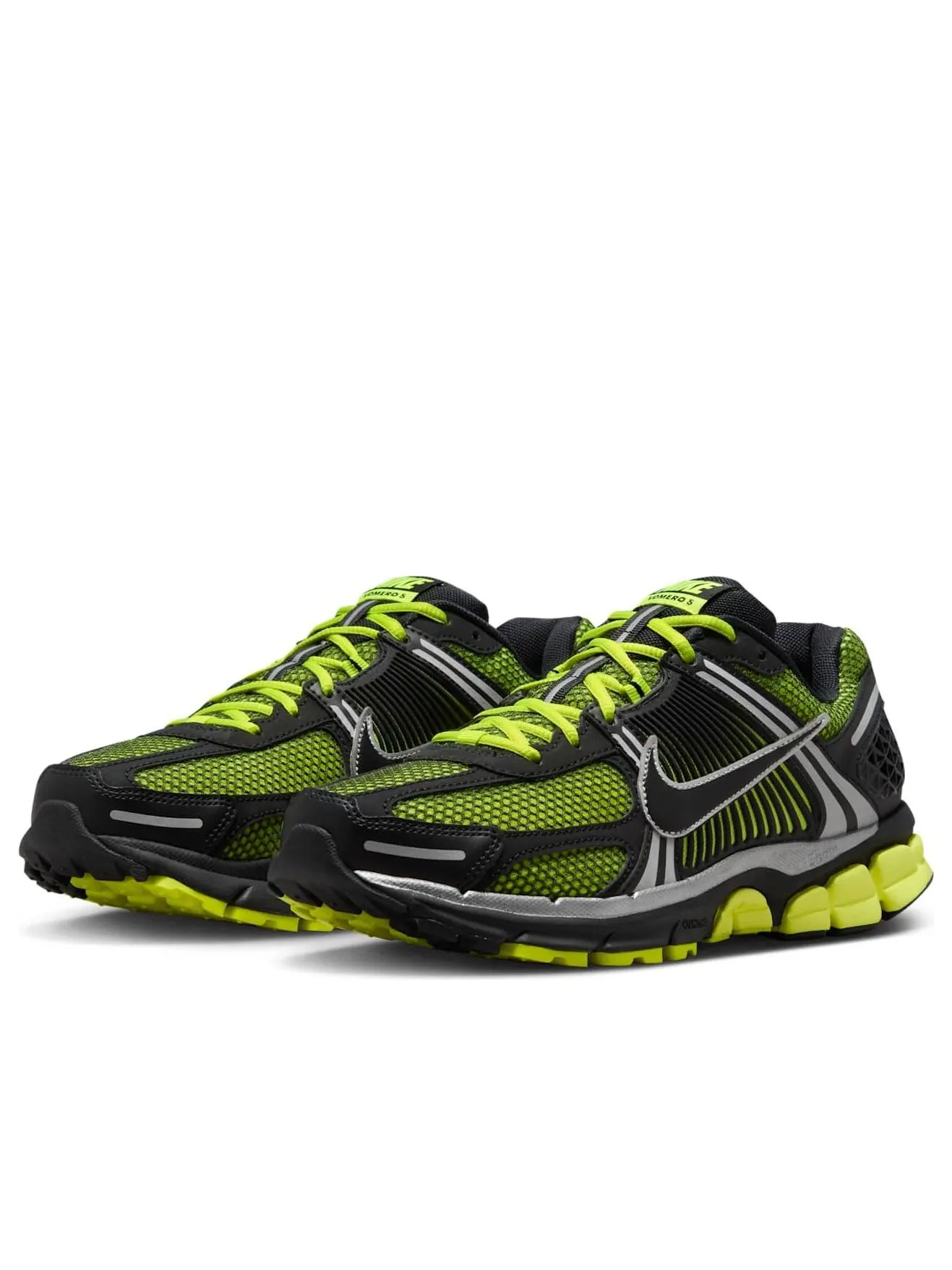 Кроссовки Nike Zoom Vomero 5 'Lemon Venom' — изображение 4 из 6, черный