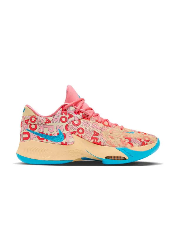 Кроссовки zoom freak 4 ep 'letter bro coral' Nike — изображение 3 из 4, бледный/синий