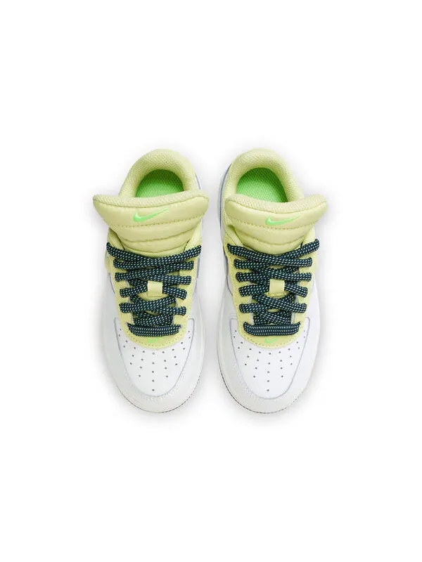 Кроссовки force 1 low Nike — изображение 4 из 4, белый/зеленый
