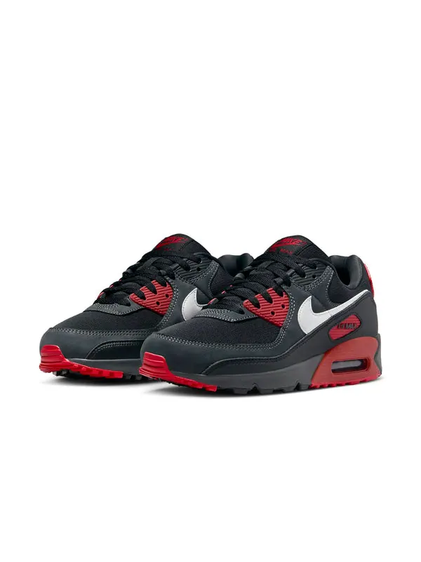 Кроссовки air max 90 'anthracite mystic red' Nike — изображение 3 из 4, белый/черный/красный