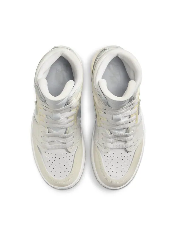 Кроссовки высотой 1 мм Air Jordan — изображение 3 из 4, белый/платиновый---белый