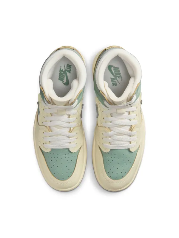 Кроссовки 1 high method of make 'jade smoke' Air Jordan — изображение 4 из 4, песочный