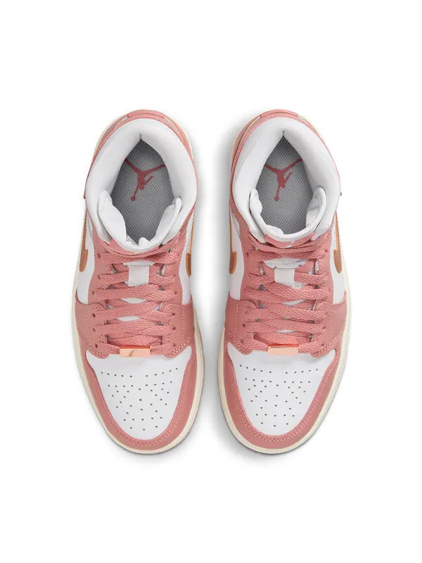 Кроссовки 1 средний размер Air Jordan — изображение 4 из 4, розовый