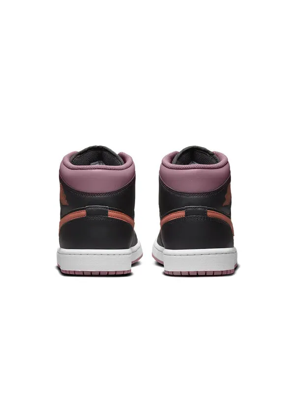 Кроссовки 1 средний размер Air Jordan — изображение 4 из 4, черный/оранжевый//белый