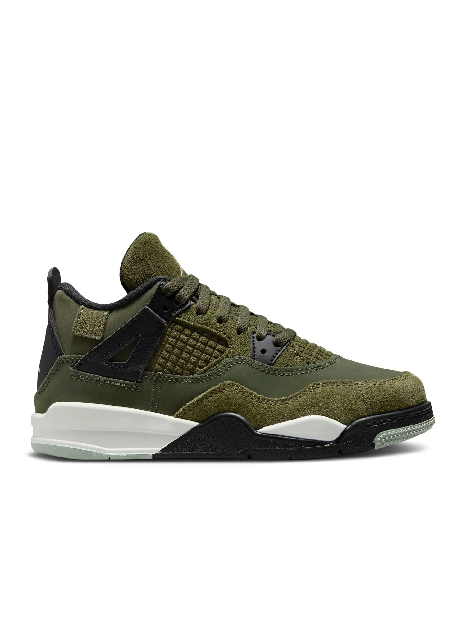 Кроссовки Air Jordan Air Jordan 4 Retro Se Ps 'Craft - Olive' — изображение 1 из 1, зеленый
