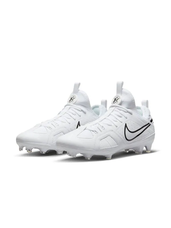 Кроссовки huarache 9 varsity lax 'white black' Nike — изображение 4 из 4, белый/белый/черный