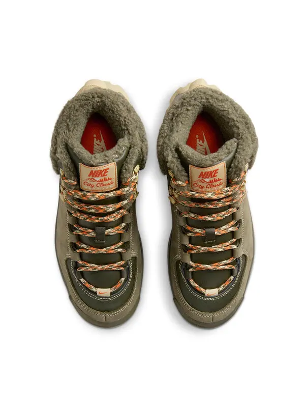 Кроссовки город классика премиум Nike — изображение 4 из 4, хаки/оливковый/оранжевый