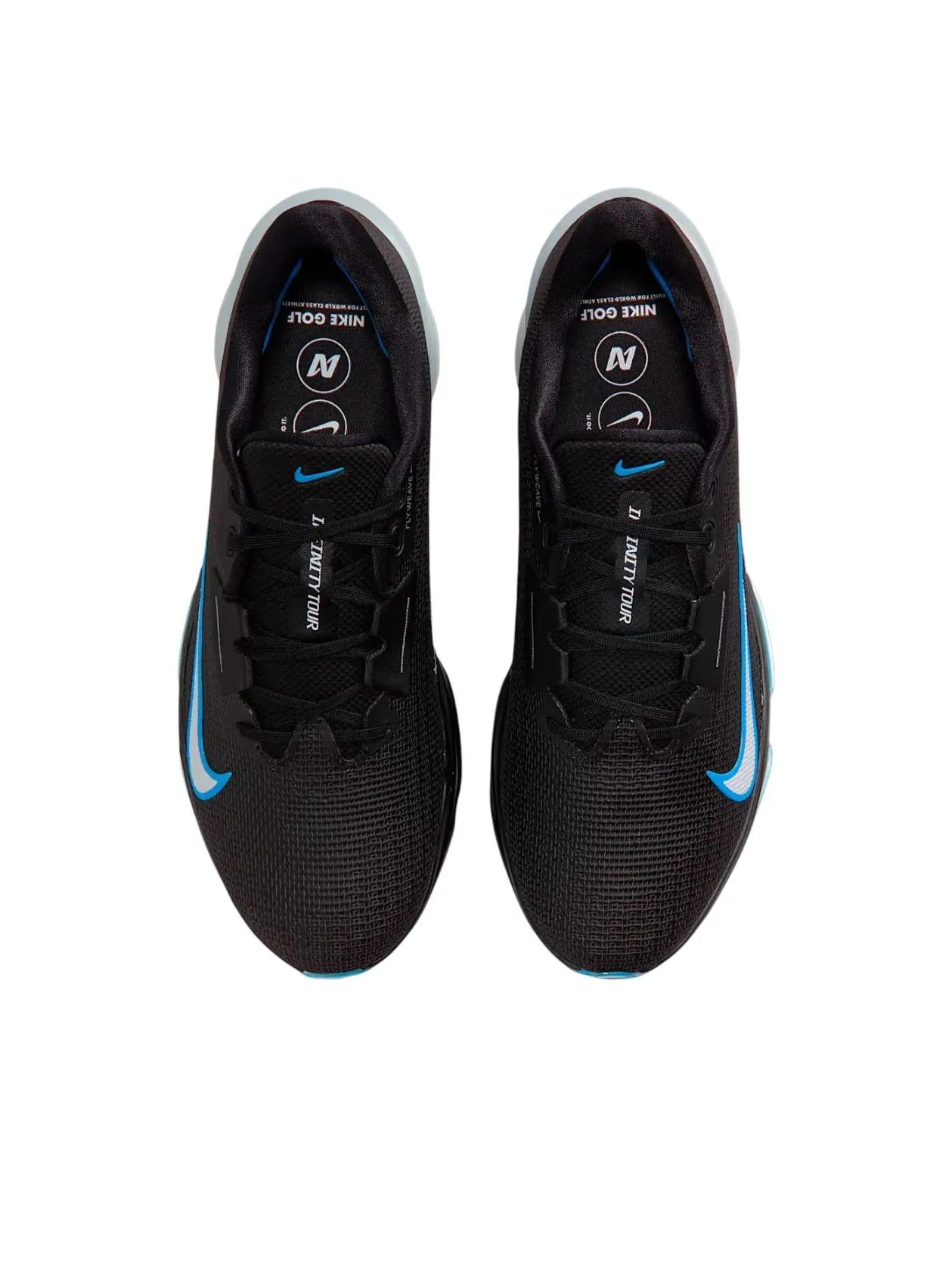 Кроссовки Nike Infinity Tour 2 Golf 'Black Blue Hero' — изображение 3 из 5, черный