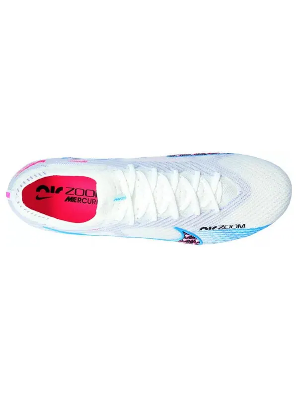 Кроссовки air zoom vapor 15 mercurial vapor xv elite sg-pro player edition Nike — изображение 3 из 4, белый/синий/розовый