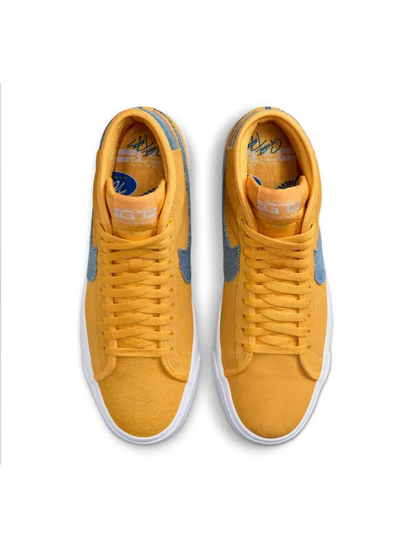 Кроссовки x grant taylor sb blazer mid pro gt 'university gold' Nike — изображение 3 из 4, золотистый/синий