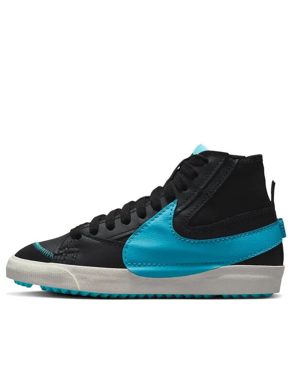 Кроссовки blazer mid '77 jumbo 'black baltic blue' Nike — изображение 1 из 4, черный/синий