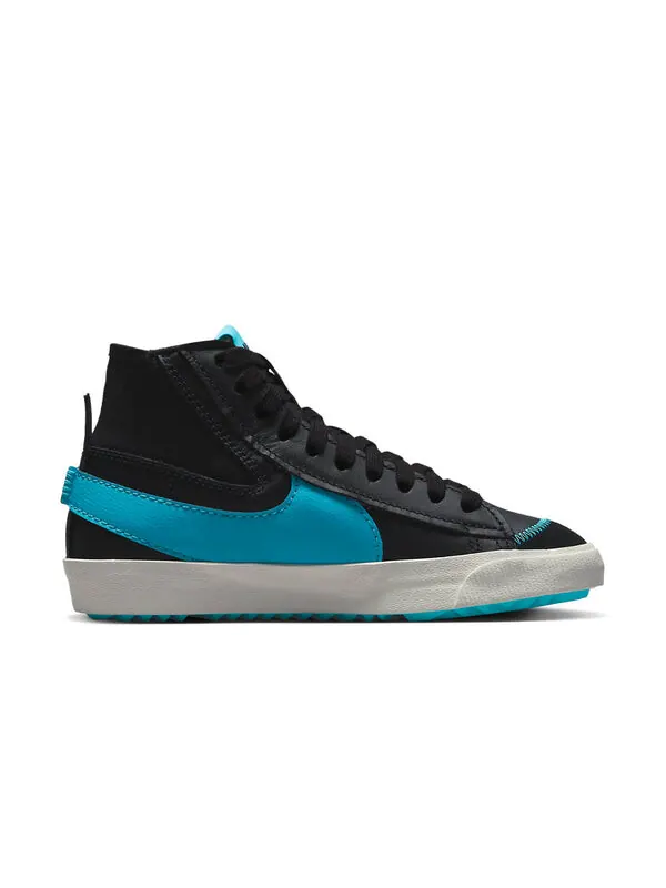 Кроссовки blazer mid '77 jumbo 'black baltic blue' Nike — изображение 2 из 4, черный/синий