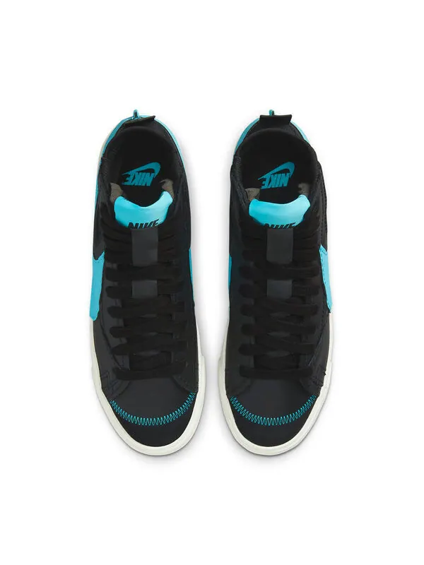 Кроссовки blazer mid '77 jumbo 'black baltic blue' Nike — изображение 4 из 4, черный/синий