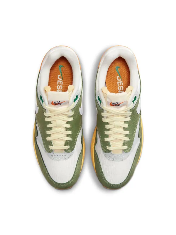 Кроссовки air max 1 Nike — изображение 4 из 4, зеленый/белый-оранжевый